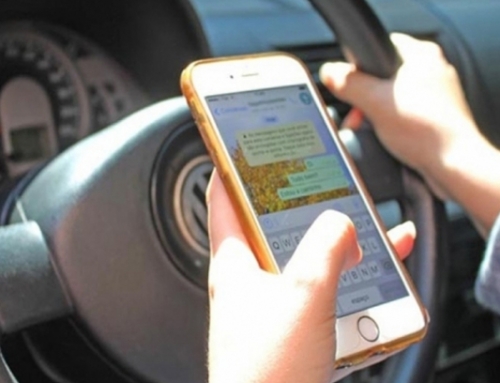 Uso de celular no transito